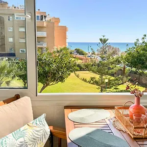 Apartamento Con Vistas Al Mar A 1 Min De La Playa, Málaga